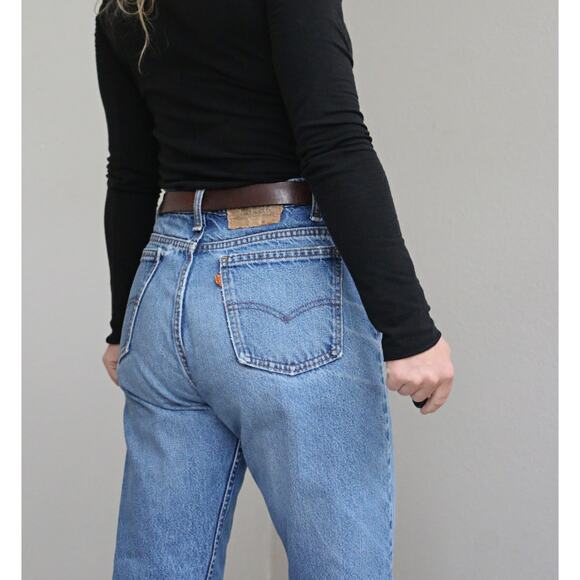 1980's Vintage Levi's Canadian Made 505 Jeans Women's LG XL 35" Waist Men's MD - Picture 3 of 10